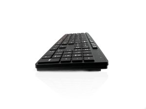 Accuratus KYBAC301-BTBLK keyboard Universal RF Wireless + Bluetooth QWERTY UK English Black