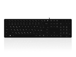 Accuratus KYBAC301-UBLK-CZ keyboard USB QWERTZ Czech Black