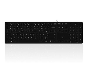 Accuratus KYBAC301-UBLK-FR keyboard USB AZERTY French Black