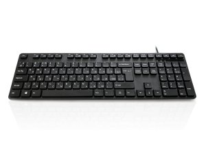 Accuratus KYBAC302-UBLK-UA keyboard Home USB QWERTY Ukrainian Black