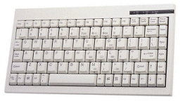 An Accuratus product. Accuratus 595 PS/2 Mini Keyboard (Beige). Keyboard seel available seperately - VIZ-595-SEEL. Supplied by Hypertec.