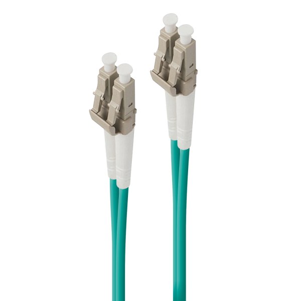 ALOGIC 1m LC-LC 40G/100G Multi Mode Duplex LSZH Fibre Cable 50/125 OM4