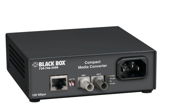 Black Box LHC008A-R3 network media converter 100 Mbit/s 850 nm Multi-mode