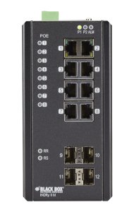 Black Box LIE1014A network switch Managed Gigabit Ethernet (10/100/1000) Power over Ethernet (PoE)