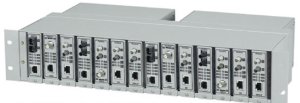 Black Box LMC200-2PS network equipment chassis Silver