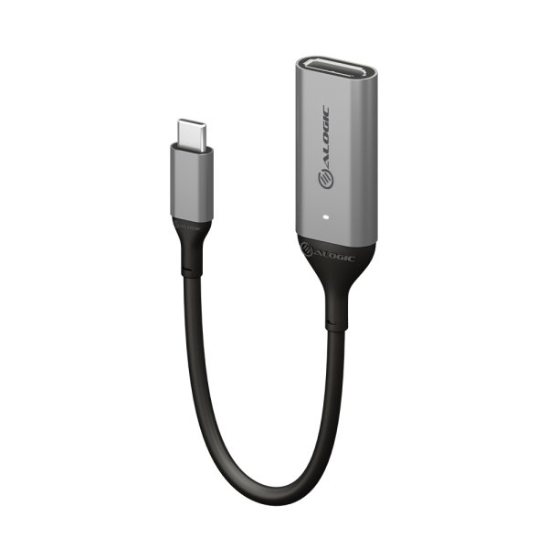 ALOGIC 15cm Ultra USB-C (Male) to DP (Female) Adapter - 4K @60Hz