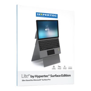 The Lite by Hypertec Surface Edition is an ultra-lightweight (just 330g) height adjustable tablet stand specifically designed for the Microsoft Surface. This innovative design provides a stable and height adjustable platform for your Microsoft Surface. Id