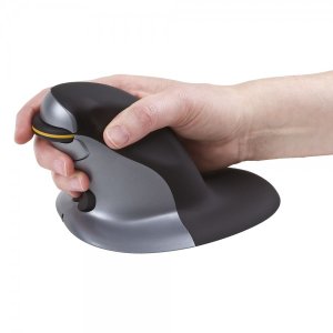 USB 2.0 Wireless, 1200 DPI, Ambidextrous Vertical, Medium 16-18 cm