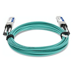 AddOn Networks MC2210310-001-AO InfiniBand/fibre optic cable 1 m QSFP+ Aqua colour, Silver