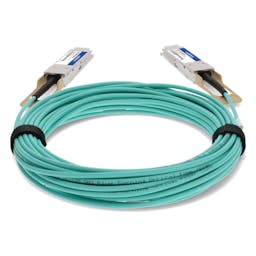 AddOn Networks MFA1A00-E004-AO InfiniBand/fibre optic cable 4 m QSFP28 Aqua colour, Silver