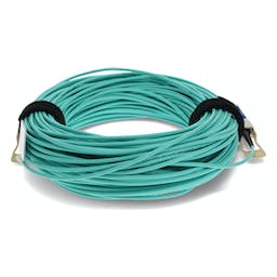 AddOn Networks MFA1A00-E020-AO InfiniBand/fibre optic cable 20 m QSFP28 Aqua colour, Silver