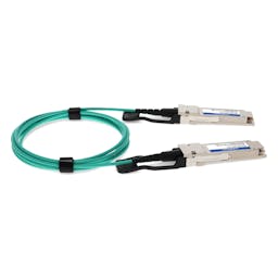 AddOn Networks MFS1S00-V002E-AO InfiniBand/fibre optic cable 1 m QSFP56 Aqua colour, Silver