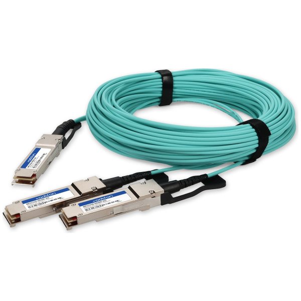 AddOn Networks MFS1S50-H030E-AO InfiniBand/fibre optic cable 30 m QSFP56 2xQSFP56 Aqua colour, Silver