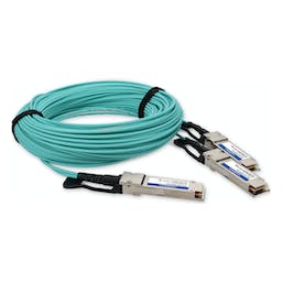 AddOn Networks MFS1S50-H030E-AO InfiniBand/fibre optic cable 30 m QSFP56 2xQSFP56 Aqua colour, Silver