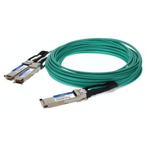 AddOn Networks MFS1S50-V010E-AO InfiniBand/fibre optic cable 10 m QSFP56 2xQSFP56 Black, Grey