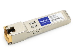 AddOn Networks MGBIC-100BT-AO network transceiver module Copper 100 Mbit/s SFP