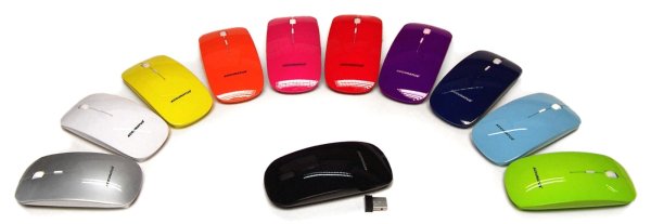 Image Mouse RF is a full size / low profile 2.4Ghz wireless mouse