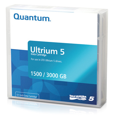 Quantum MR-L5MQN-01 backup storage media Blank data tape 1.5 TB LTO 1.27 cm