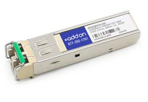 AddOn Networks SFP 80km DWDM network transceiver module Fiber optic 1000 Mbit/s