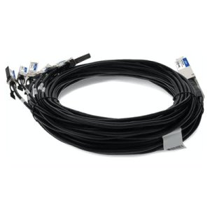 AddOn Networks OSFP-8SFP28-PDAC2M-AO InfiniBand/fibre optic cable 2 m 8xSFP28 Black, Silver