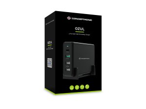 Conceptronic OZUL 4-Port 65W USB PD Desktop Charger