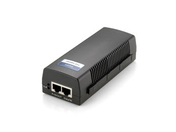 LevelOne Gigabit PoE Injector, 802.3af PoE, 15.4W