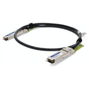 AddOn Networks Q56-200G-PDAC0-5M-AO InfiniBand/fibre optic cable 0.5 m QSFP56 Black, Silver