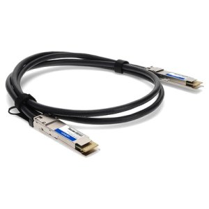 Compatible TAA Compliant 400GBase-CU QSFPDD Direct Attach Cable (Passive Twinax, 2m)