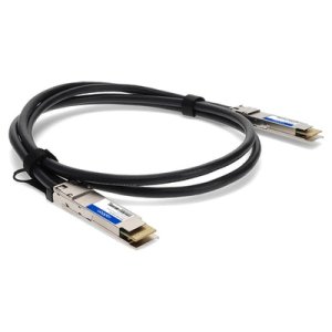 Compatible TAA Compliant 400GBase-CU QSFPDD Direct Attach Cable (Passive Twinax, 3m)