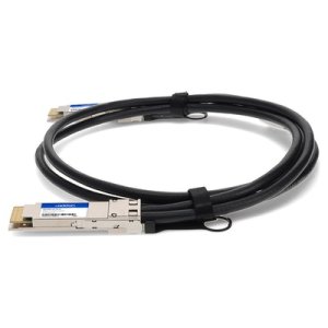 AddOn Networks QDD-400G-DAC-2M-AO InfiniBand/fibre optic cable QSFP-DD Black, Silver