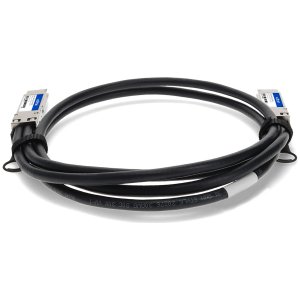 Juniper Networks QDD-400G-PDAC-2P5M Compatible 400GBase-CU QSFP-DD to QSFP-DD Direct Attach Cable (Passive Twinax, 2.5m)