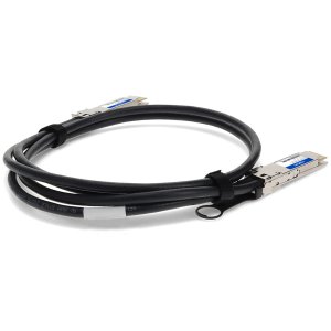 Juniper Networks QDD-400G-PDAC-2P5M Compatible 400GBase-CU QSFP-DD to QSFP-DD Direct Attach Cable (Passive Twinax, 2.5m)