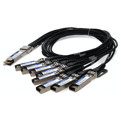 QSFP-DD to 8xSFP28, 2.5 m, 400GBase