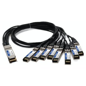 QSFP-DD to 8xSFP28, 2.5 m, 400GBase