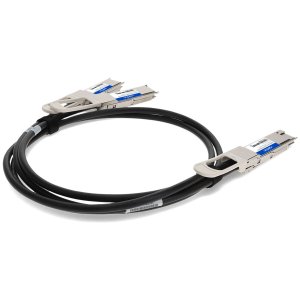 AddOn Networks QSDD200G2Q28PDC2M-AO InfiniBand/fibre optic cable 2 m QSFP-DD 4x QSFP28 Black