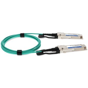 MSA and TAA Compliant 200GBase-AOC QSFP56 to QSFP56 Active Optical Cable (850nm, MMF, 6m)