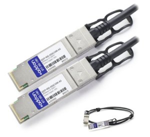 AddOn Networks QSFP-40G-ADAC1M-AO InfiniBand/fibre optic cable 1 m QSFP+ Black