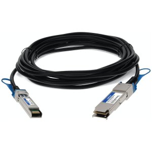 25GBase-CU QSFP28 to 1xSFP28 Direct Attach Cable, Passive Twinax, 1m