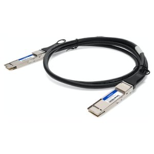 MSA and TAA Compliant 200GBase-CU QSFPDD Direct Attach Cable (Passive Twinax, 1m)