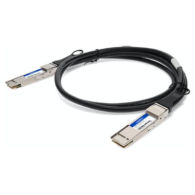 AddOn Networks QSFPDD-200G-PDAC1M-AO InfiniBand/fibre optic cable 1 m QSFP-DD Black