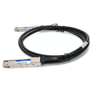 AddOn Networks QSFPDD-200G-PDAC1M-AO InfiniBand/fibre optic cable 1 m QSFP-DD Black