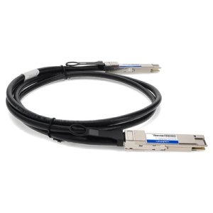 MSA and TAA Compliant 200GBase-CU QSFPDD Direct Attach Cable (Passive Twinax, 1m)