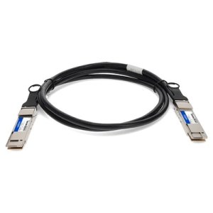 MSA and TAA Compliant 200GBase-CU QSFPDD Direct Attach Cable (Passive Twinax, 1m)