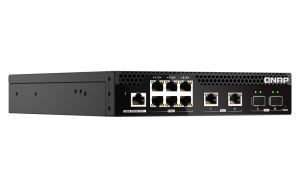 QNAP QSW-M2106R-2S2T network switch Managed L2 10G Ethernet (100/1000/10000) 1U Black