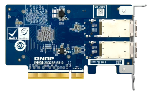 QNAP QXG-25G2SF-E810 network card Internal Fiber 25000 Mbit/s