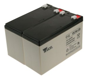 RBC48HY is a replacement maintenance free UPS battery (2 x 12v 7Ah)