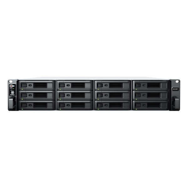 Synology RackStation RS2423RP+ NAS Rack (2U) Ryzen Embedded V1780B 8 GB DDR4 216 TB HDD DiskStation Manager Black