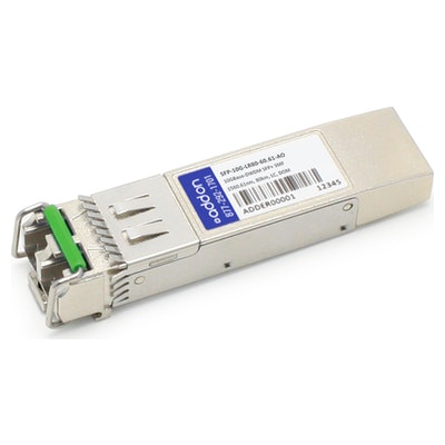 AddOn Networks SFP-10G-LR80-60.61-AO network transceiver module Fiber optic 10000 Mbit/s SFP+ 1560.61 nm