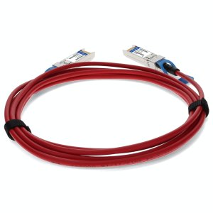 MSA and TAA Compliant 10GBase-CU SFP+ Red Direct Attach Cable (Passive Twinax, 1.5m)