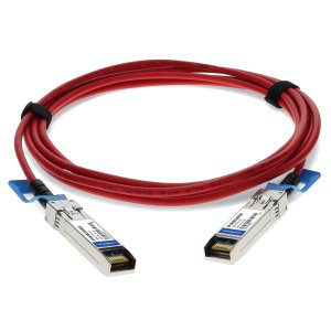 MSA and TAA Compliant 10GBase-CU SFP+ Red Direct Attach Cable (Passive Twinax, 1.5m)